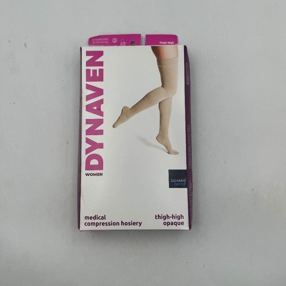 NEW Dynaven Medium Short Black Compression Hosiery